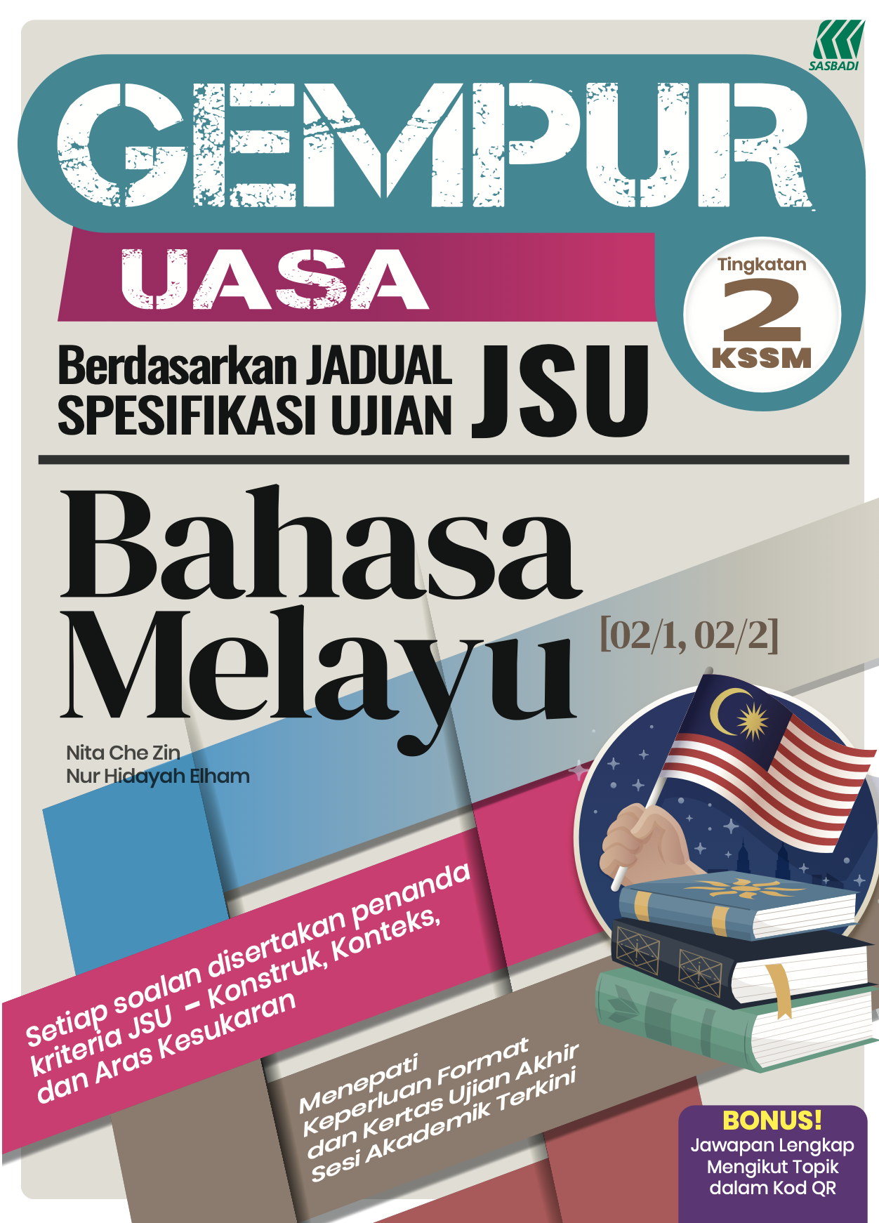 Gempur UASA KSSM Bahasa Melayu Ting. 2 Cover