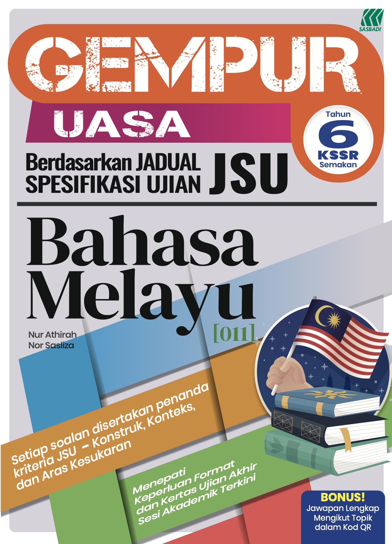 Gempur UASA KSSR Bahasa Melayu Tahun 6 Cover