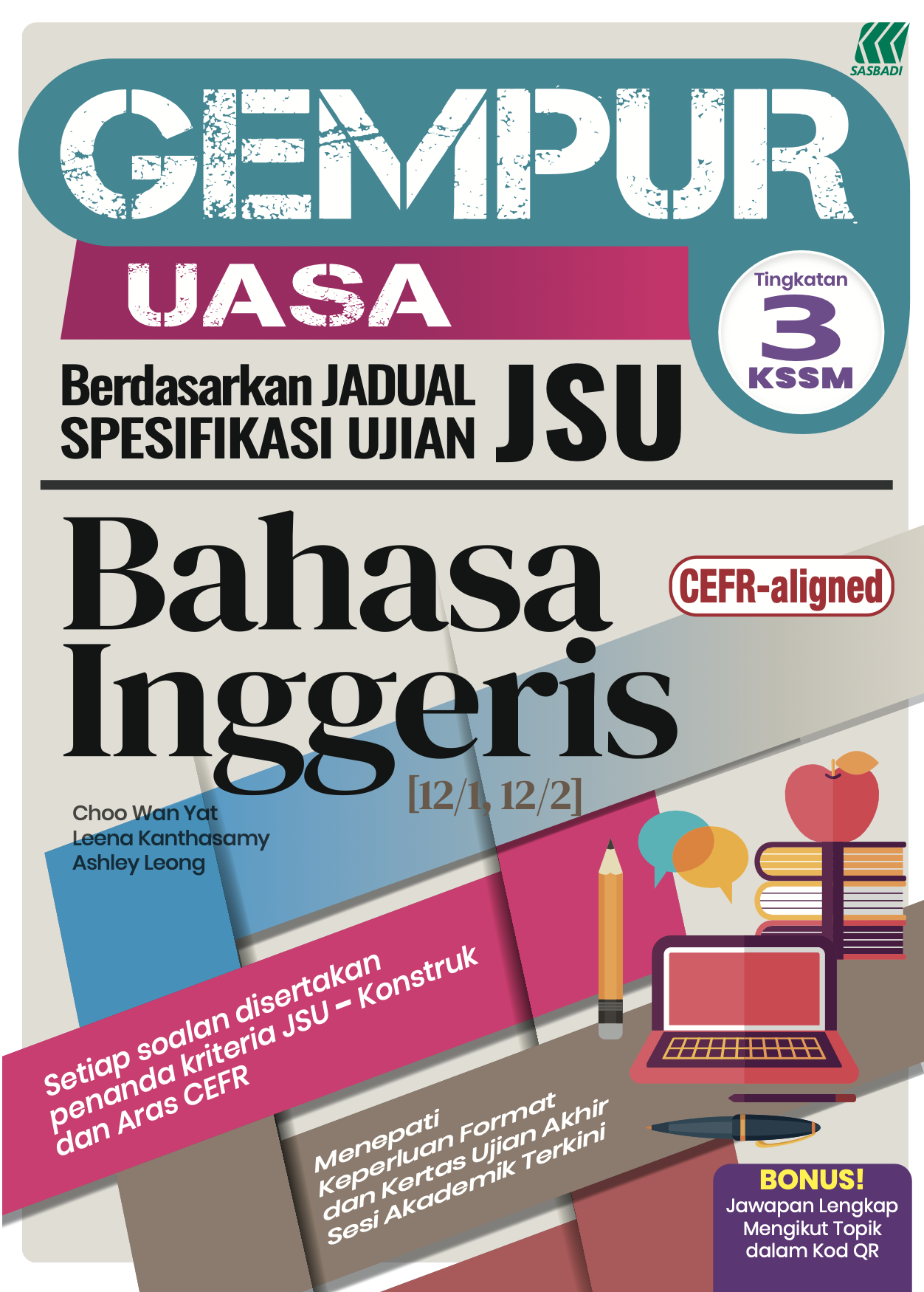 Gempur UASA KSSM English Form 3 Cover