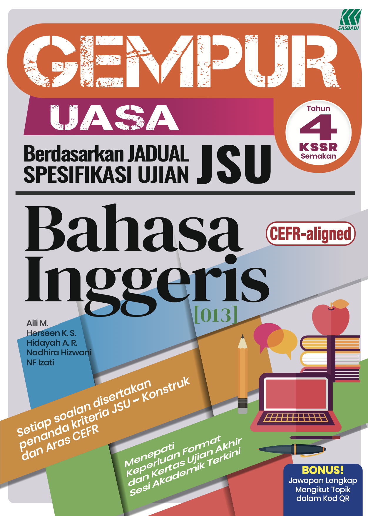 Gempur UASA KSSR English Year 4 Cover