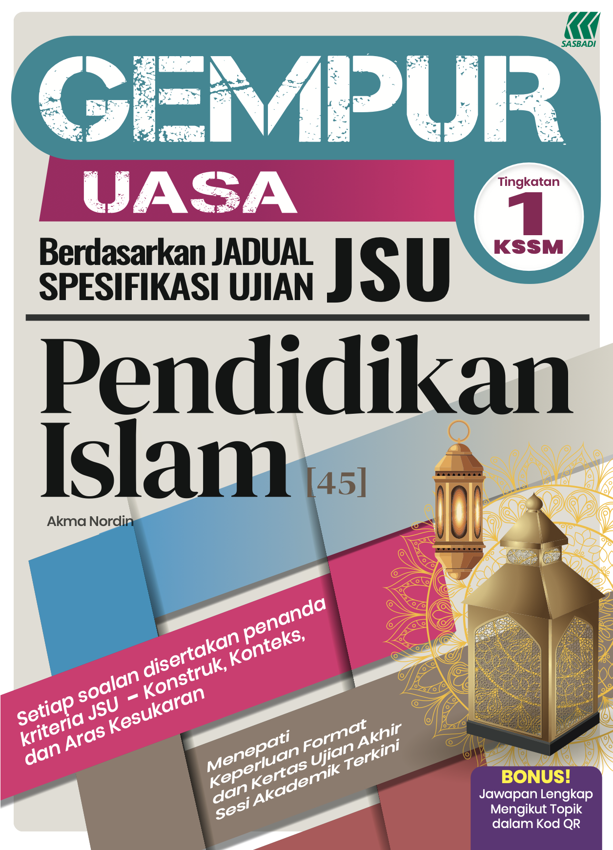 Gempur UASA KSSM Pendidikan Islam Ting. 1 Cover