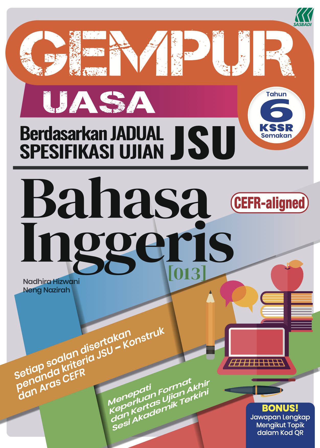 Gempur UASA KSSR English Year 6 Cover