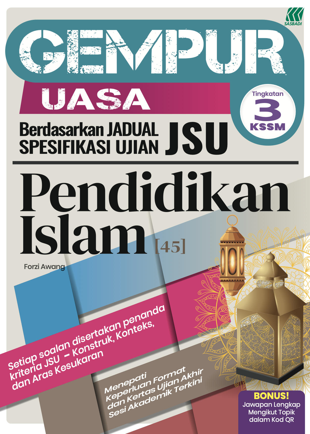 Gempur UASA KSSM Pendidikan Islam Ting. 3 Cover