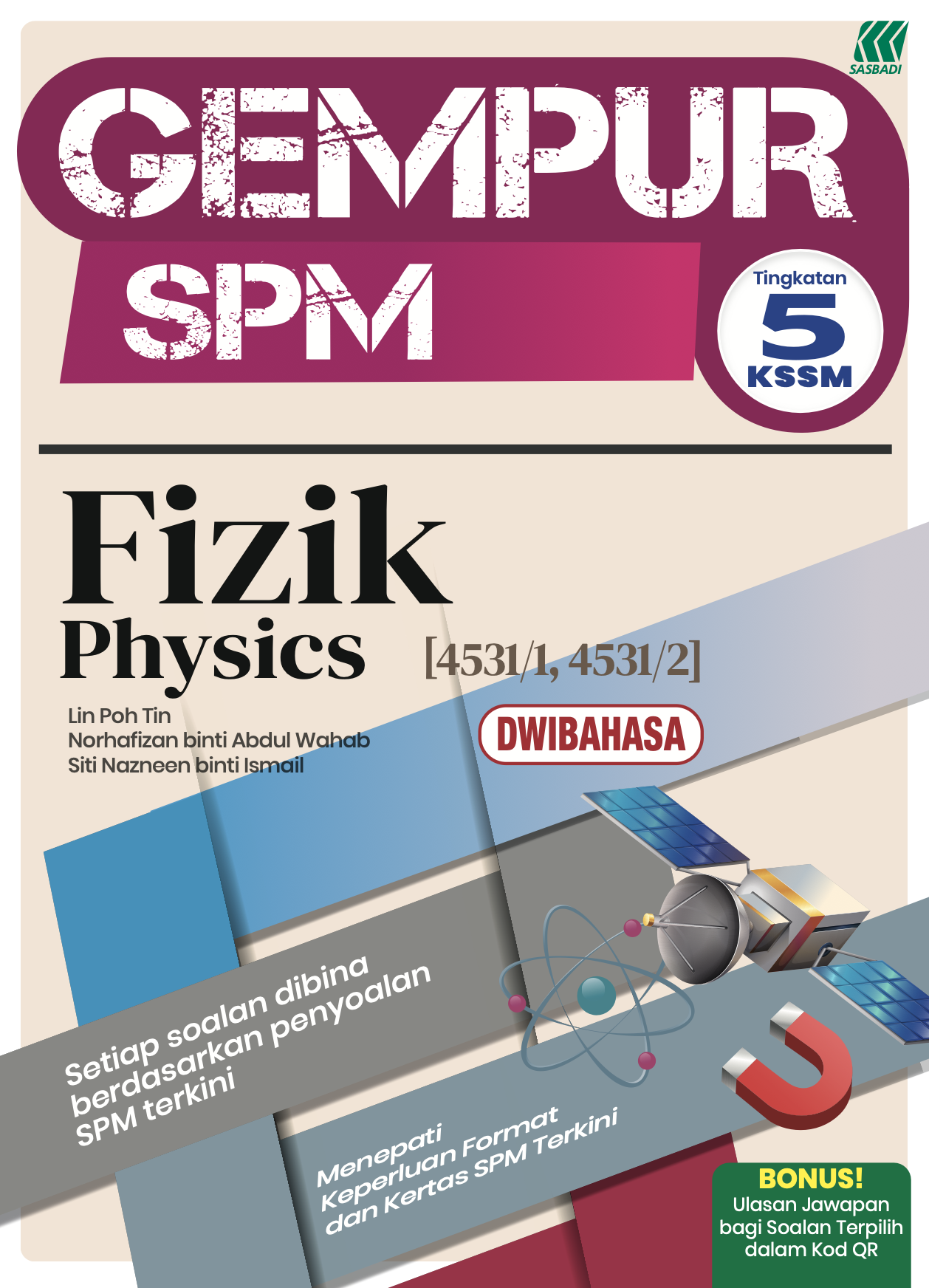 Gempur SPM Fizik (Bilingual) Ting. 5 Cover
