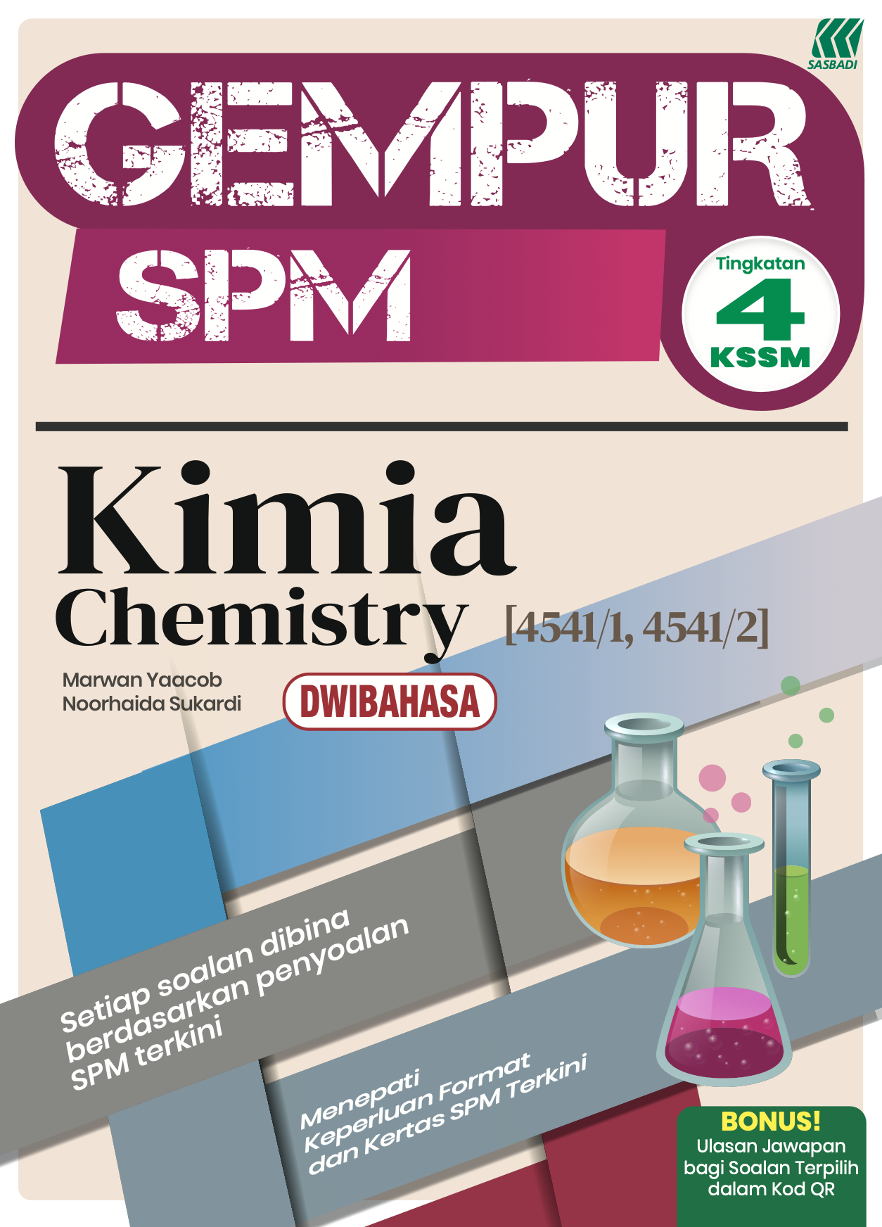Gempur SPM Kimia (Bilingual) Ting. 4 Cover