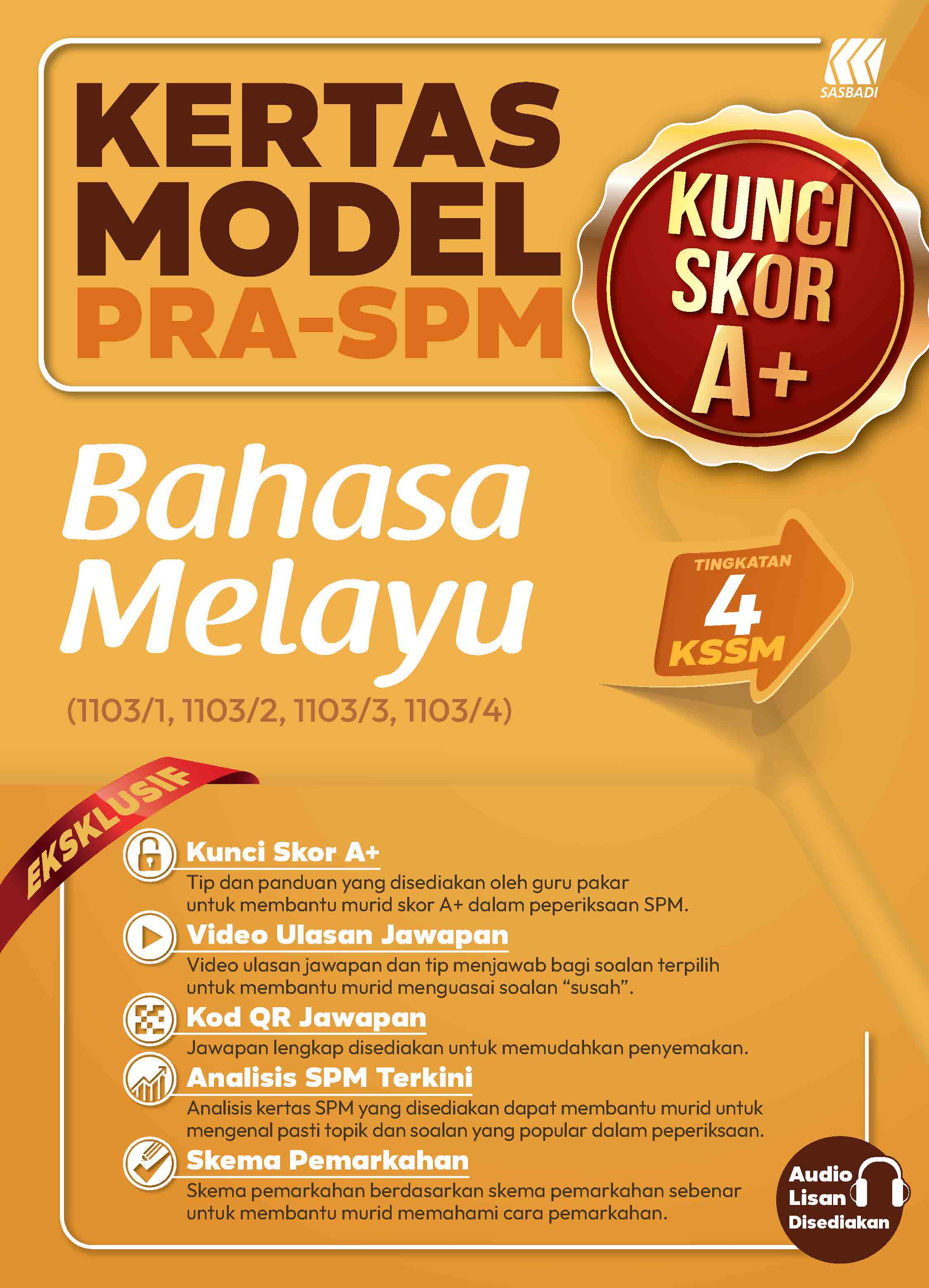 Kertas Model Kunci Skor A+ Pra SPM B.Melayu Cover