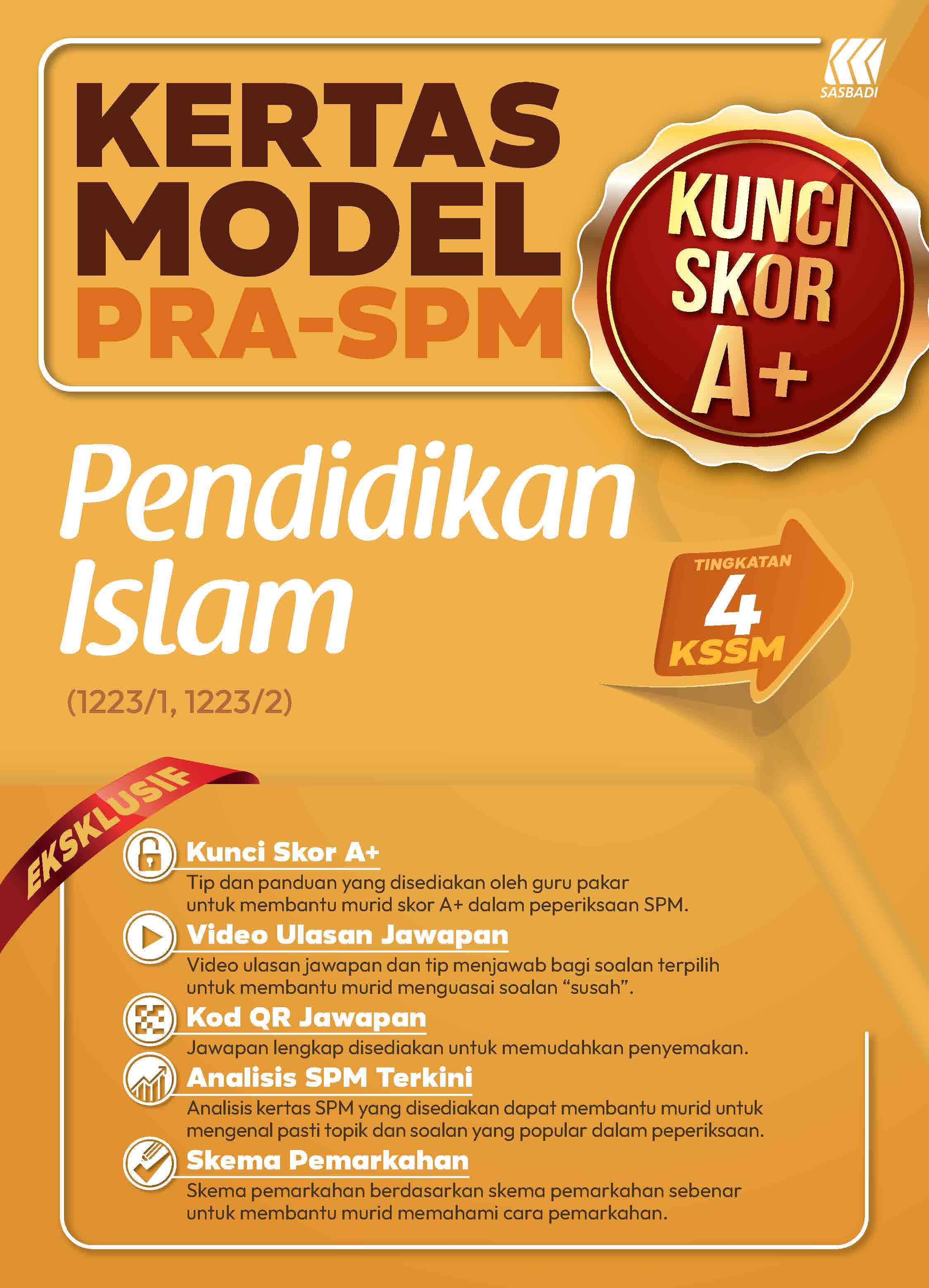 Kertas Model Kunci Skor A+ Pra SPM P.Islam Cover