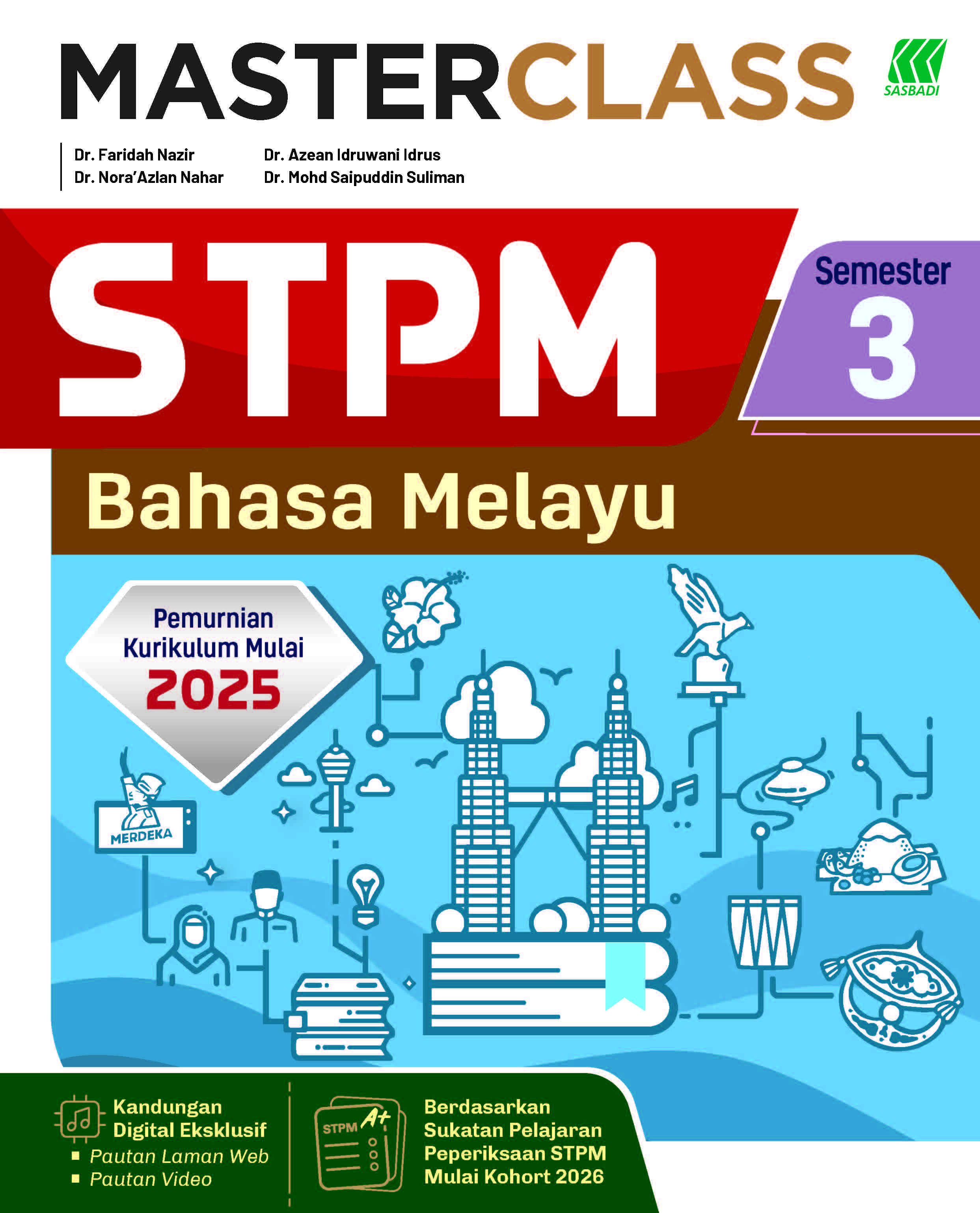 Masterclass STPM Bahasa Melayu Semester 3 Cover