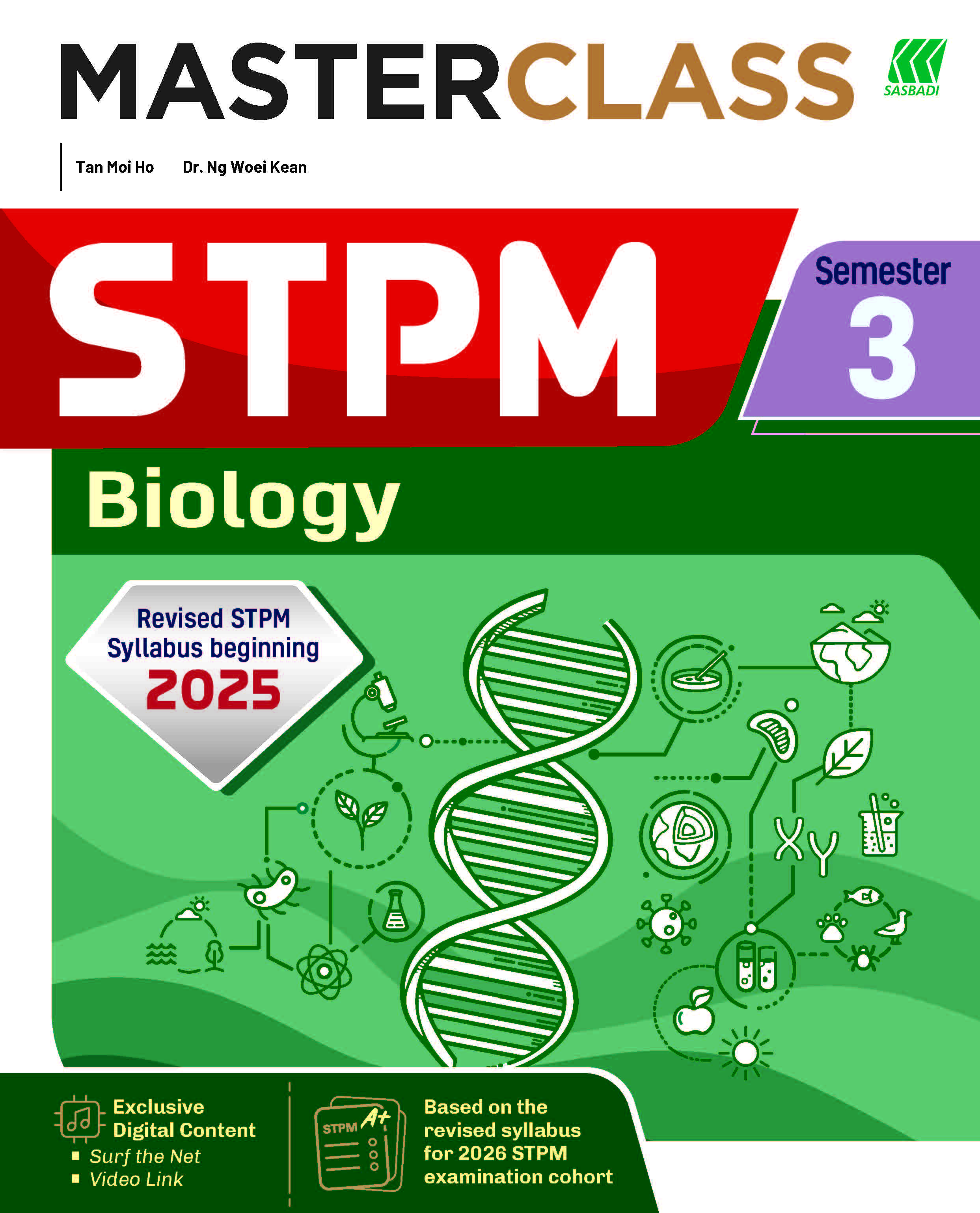 Masterclass STPM Biology Semester 3 Cover