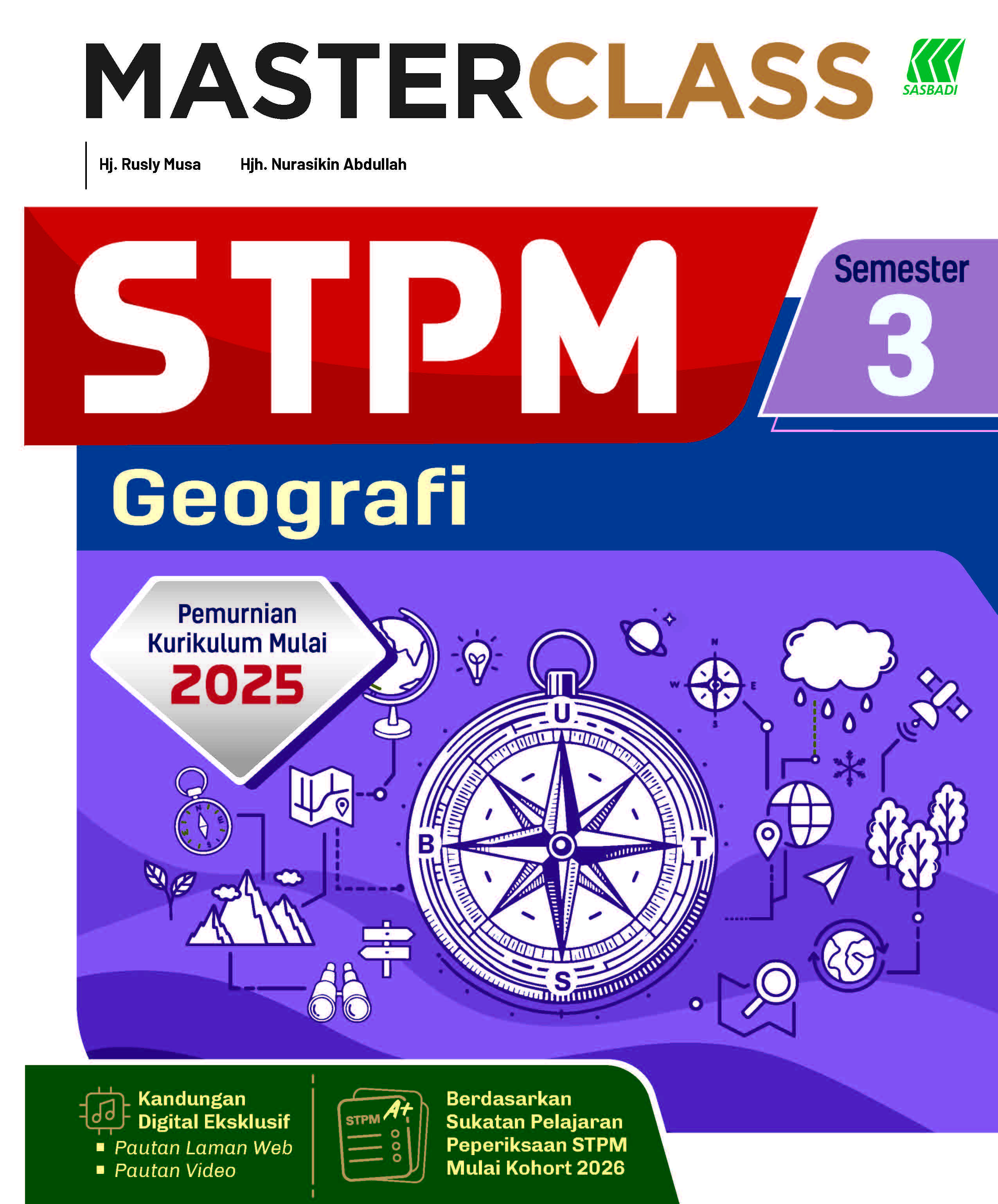 Masterclass STPM Geografi Semester 3 Cover