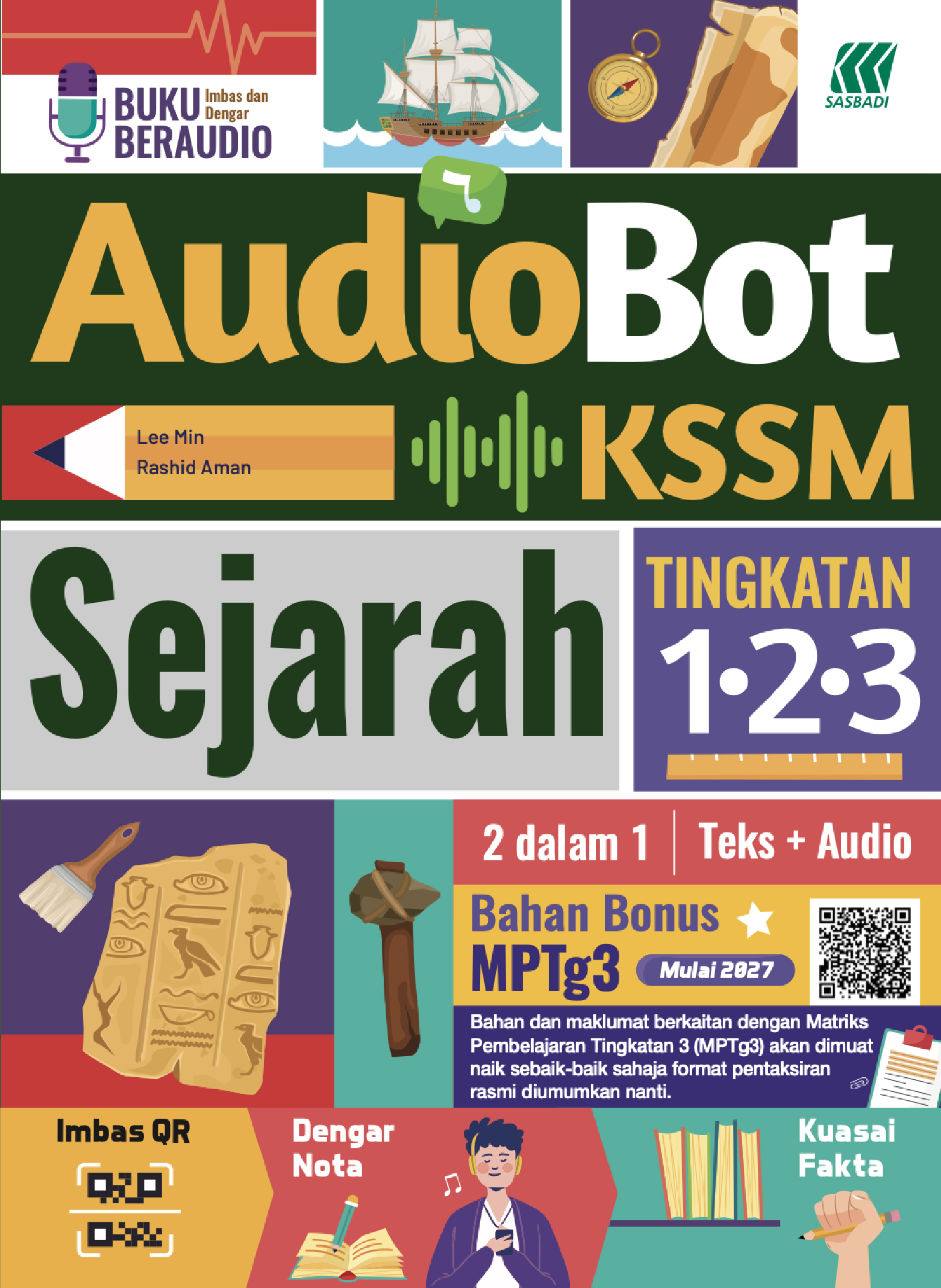 AudioBOT UASA KSSM Sejarah Ting. 1,2,3 Cover