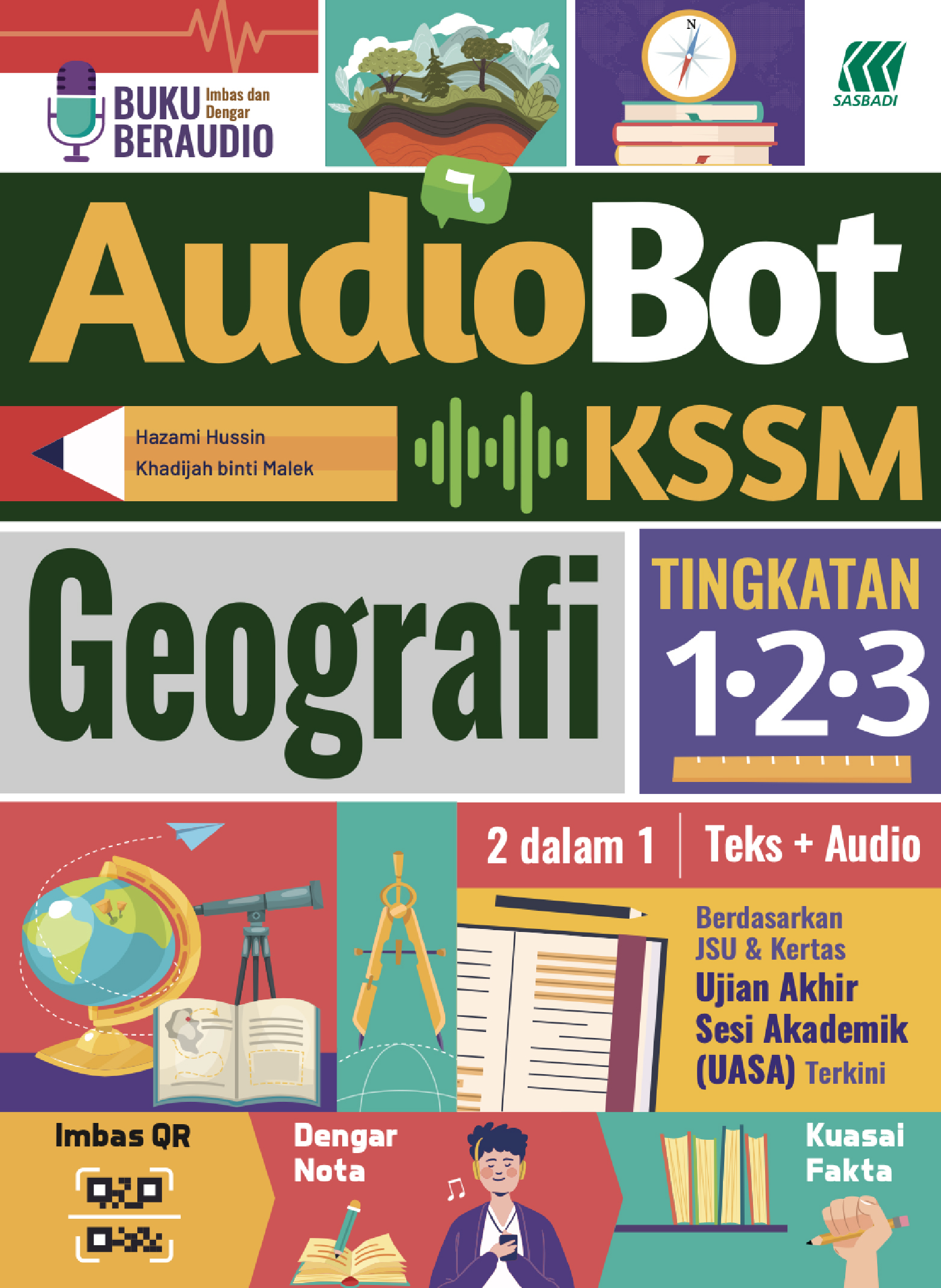 AudioBOT UASA KSSM Geografi Ting. 1,2,3 Cover