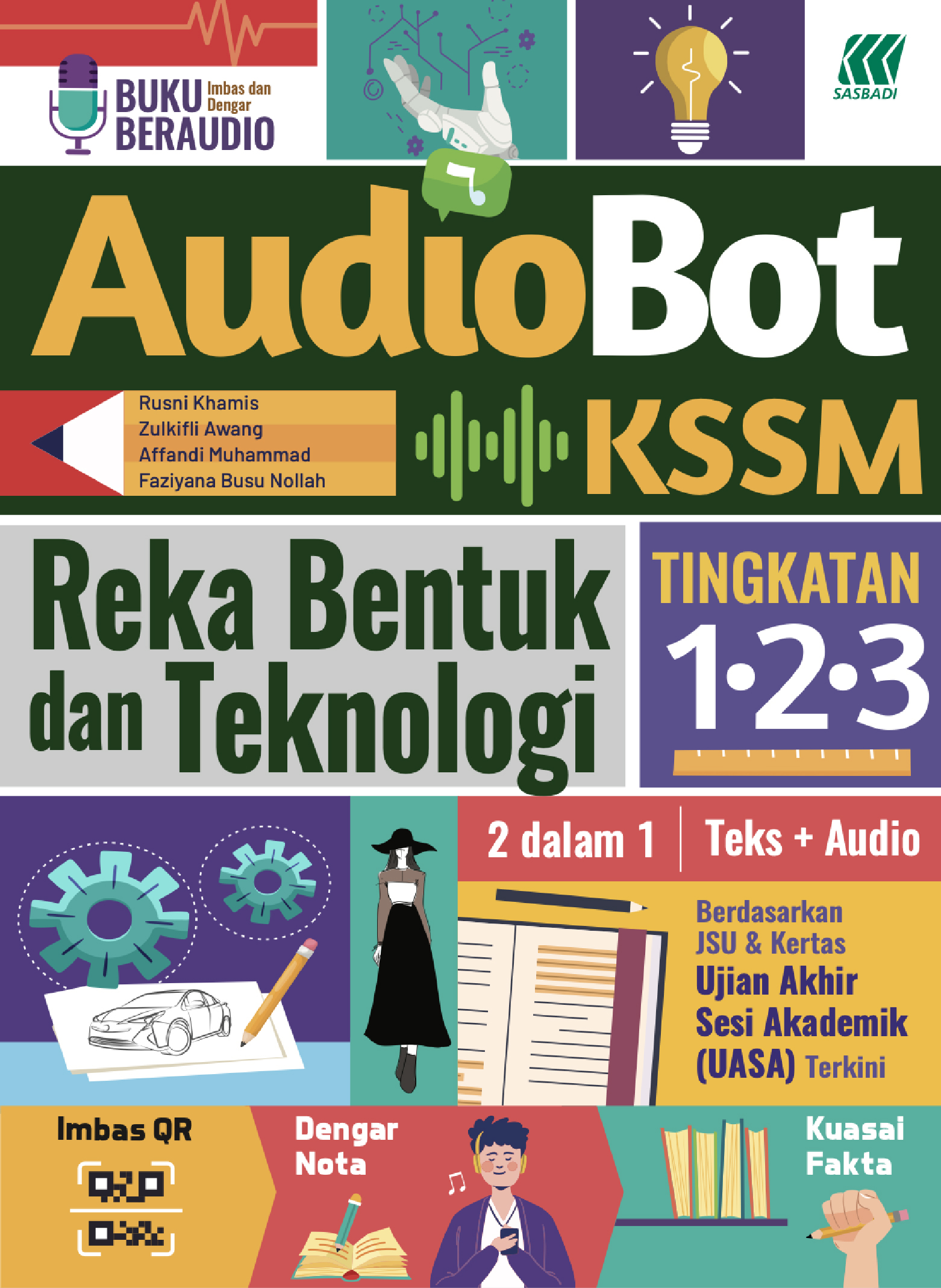 AudioBOT UASA KSSM Reka Bentuk Teknologi Ting. 1,2,3 Cover