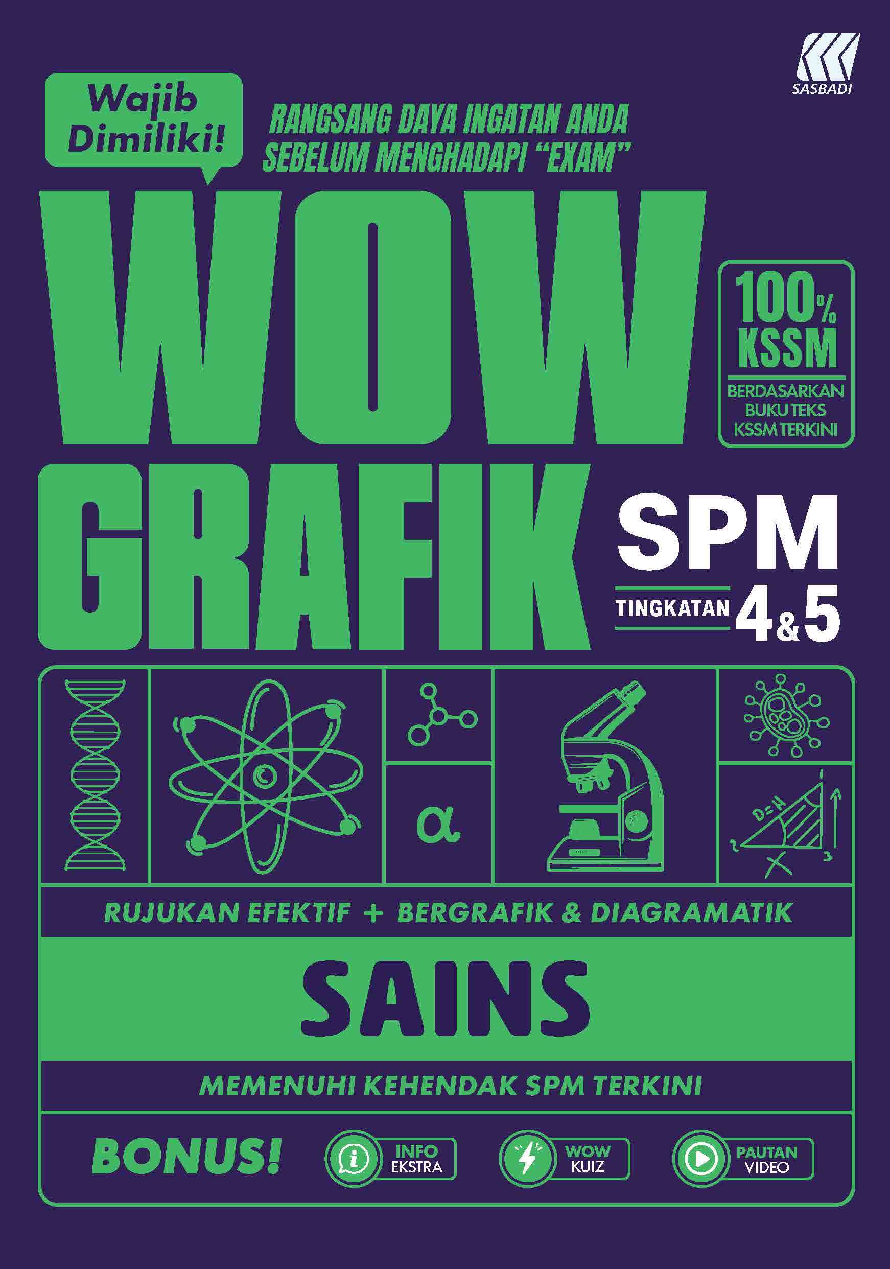 WOW Grafik SPM Sains Ting. 4 & 5 Cover